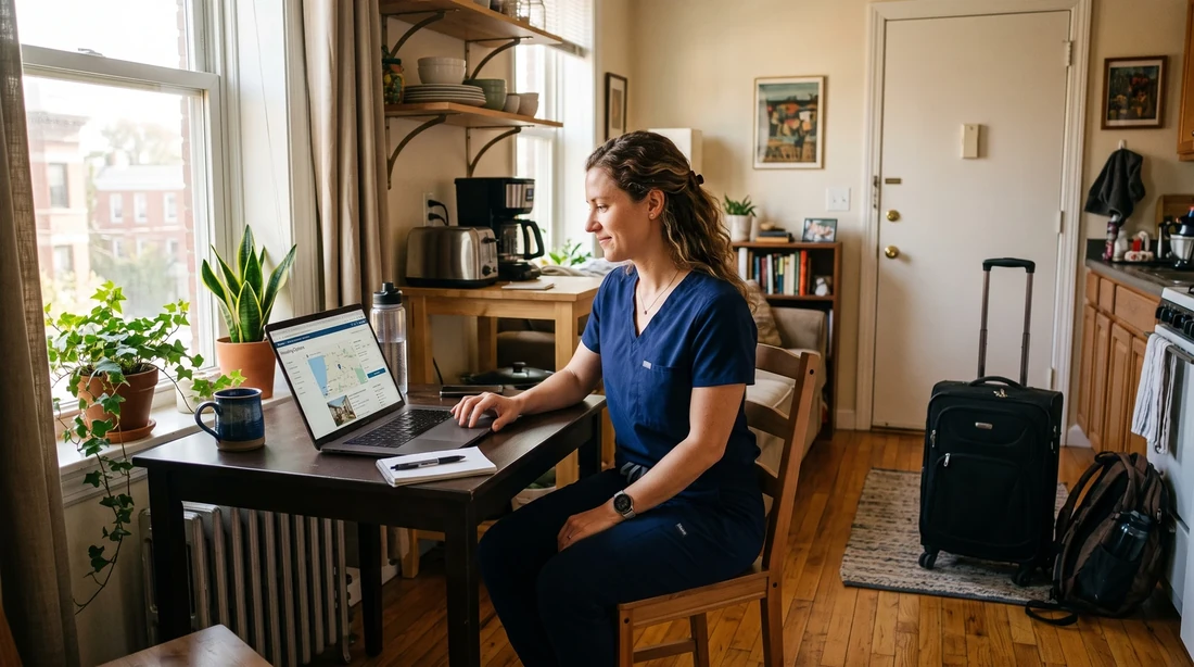 Furnished Finder vs. Airbnb for Travel Nurses: The 13-Week Fee Math in Oklahoma City