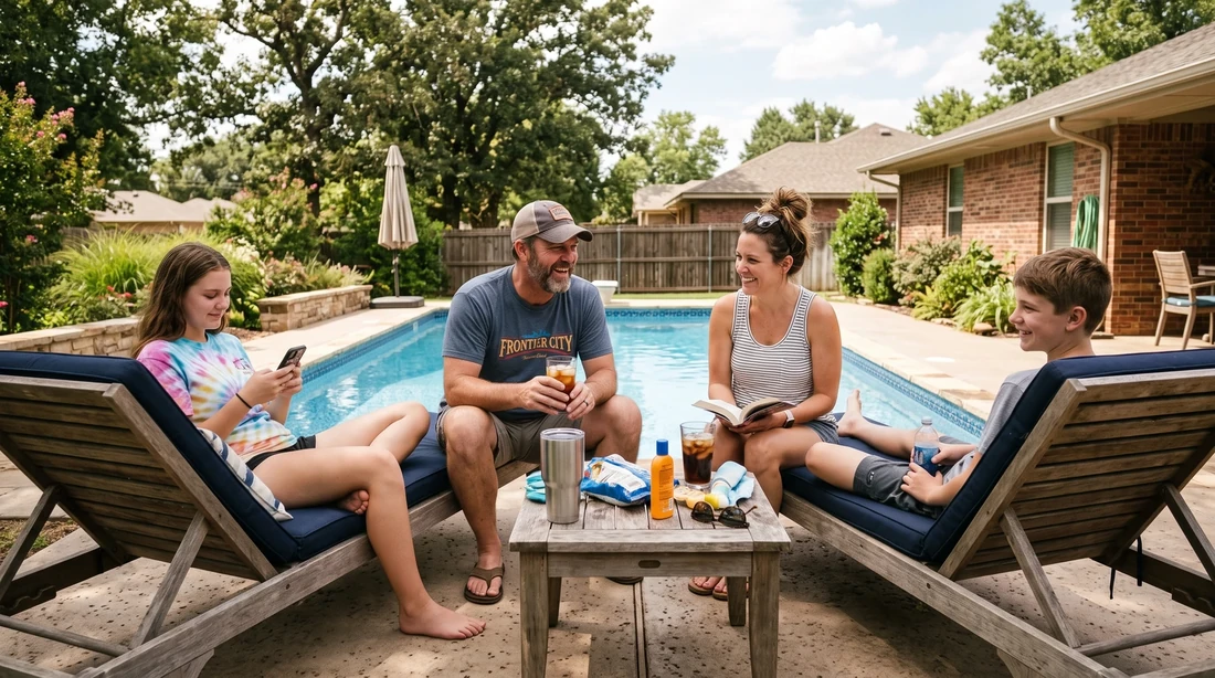 Hotels Near Frontier City? Rent a Pool Home Instead in Oklahoma City