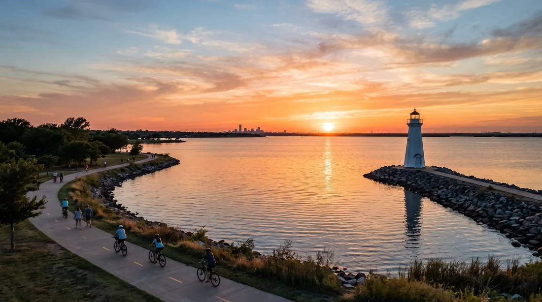 Lake Hefner, Oklahoma City: Trails, Sunsets, and Where to Stay Nearby — Oklahoma City