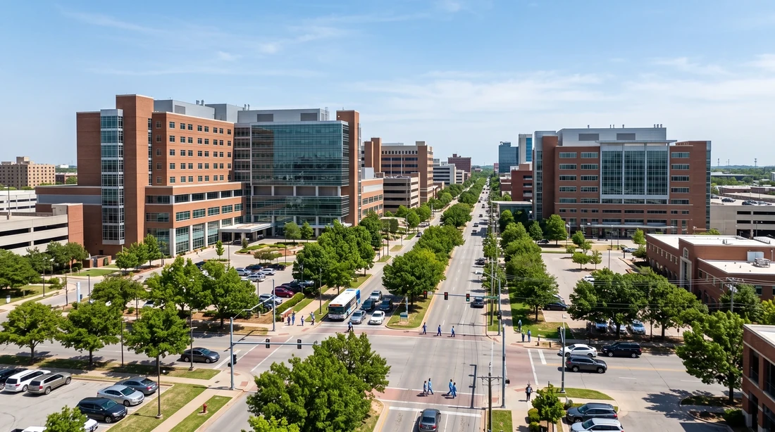 Hospitals in Oklahoma City: The Map + Where to Stay Near Each One — Oklahoma City