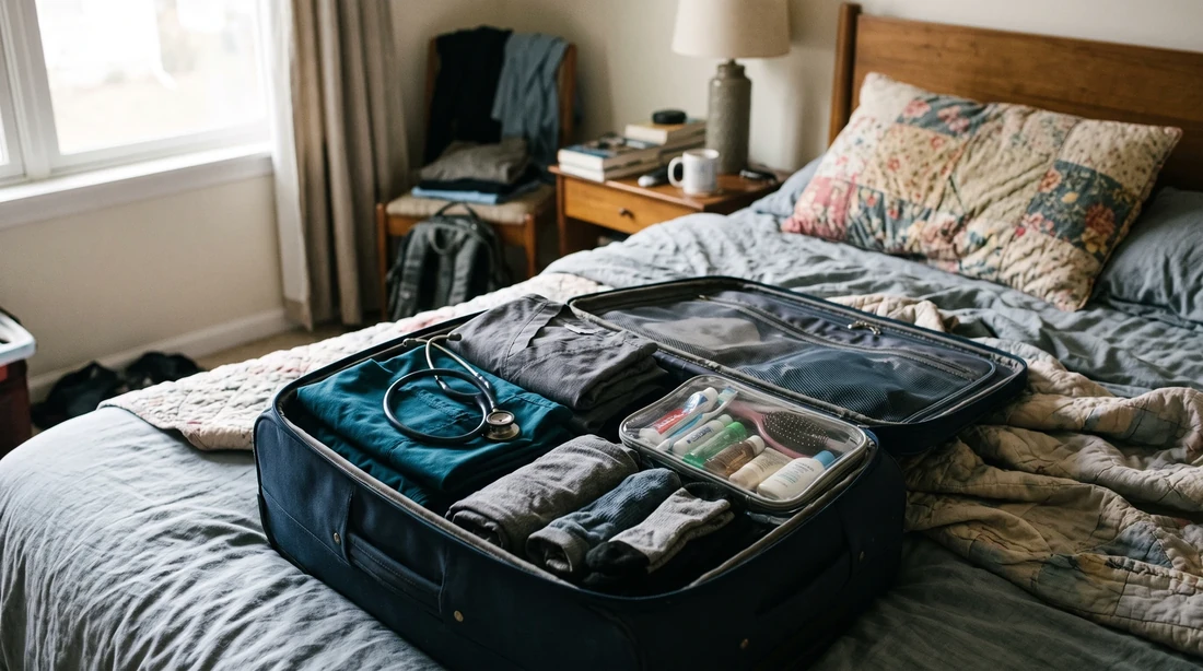 Travel Nurse Packing List for a 13-Week Assignment in Oklahoma City