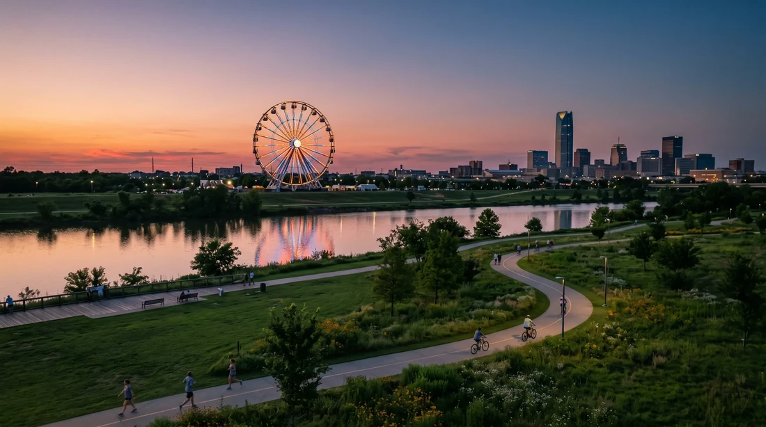 Wheeler District OKC: Ferris Wheel, Food & Where to Stay — Oklahoma City