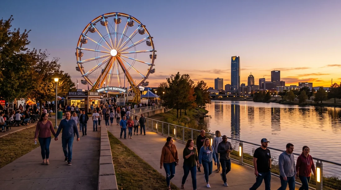 Wheeler District OKC: Ferris Wheel, Food & Where to Stay in Oklahoma City
